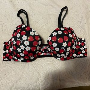 PINK front clasp bra
